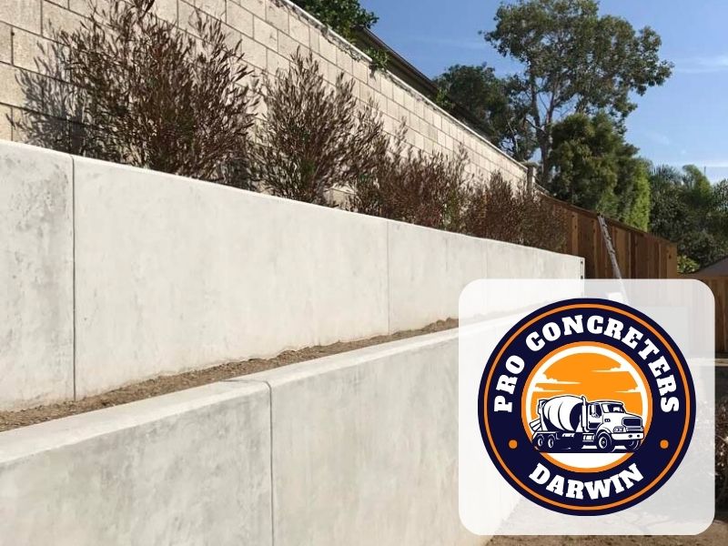 concrete 0800 retaining walls darwin nt