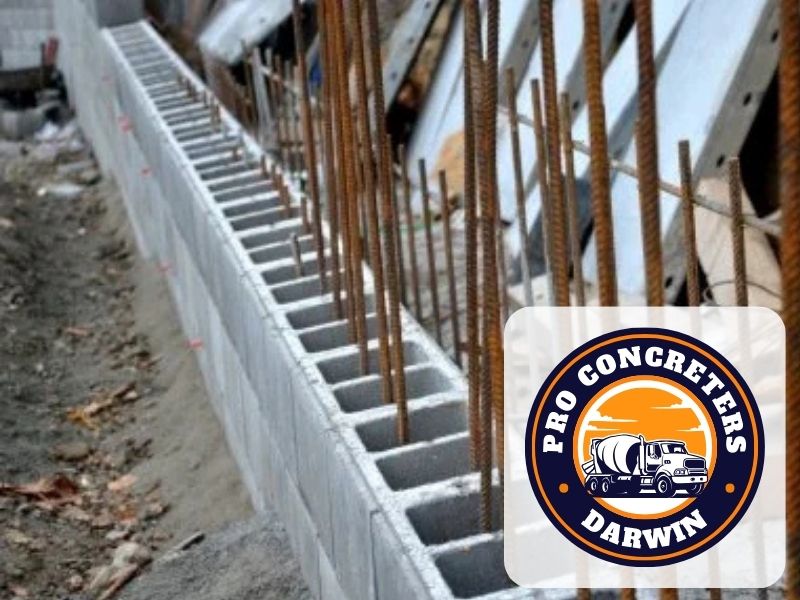 walls darwin concrete retaining nt 0800